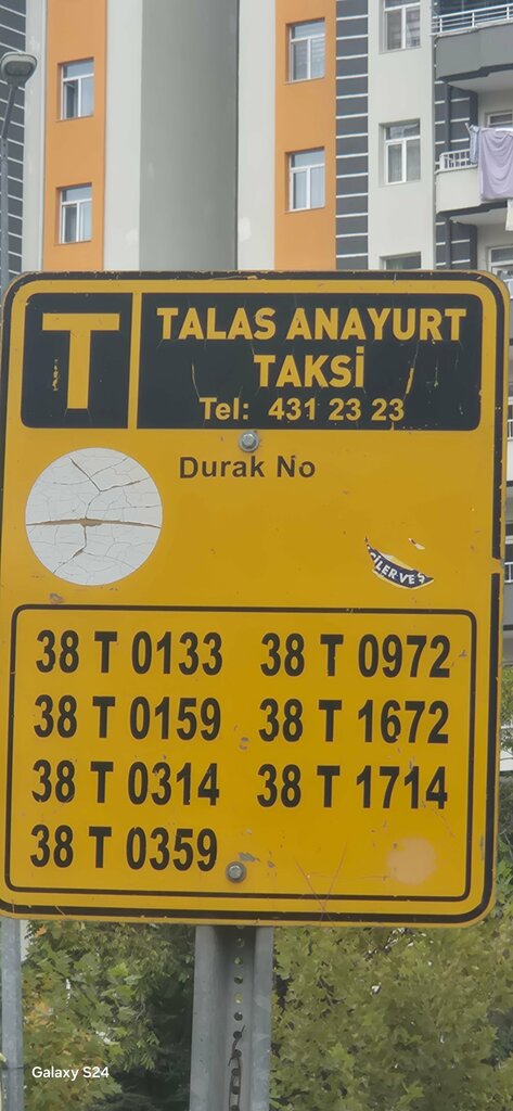 Taxi rank Anayurt Taxi, Talas, photo
