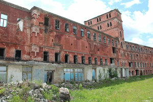 Производственный корпус суконной фабрики Протопопова (Ulyanovsk Region, Baryshskiy rayon, rabochiy posyolok imeni V.I. Lenina), landmark, attraction