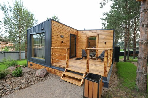 Дом отдыха Манский фрейм в Красноярске