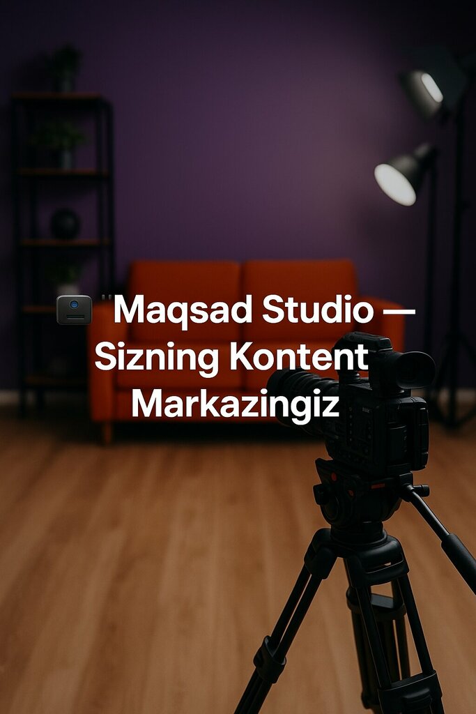 Videography Maqsad Studio, Bukhara, photo