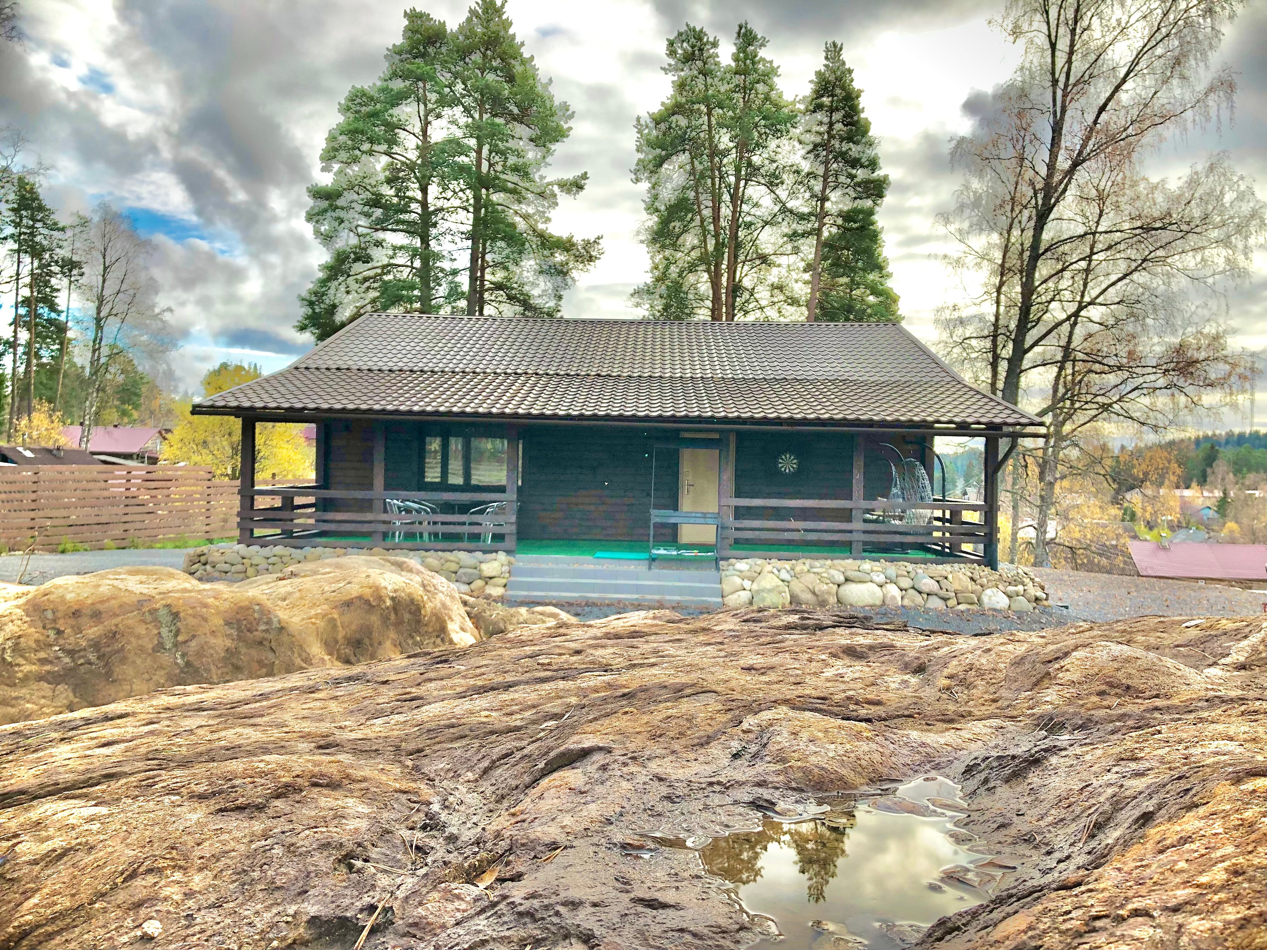 Фото Дом на скале