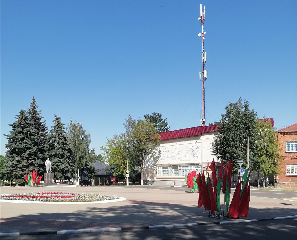 Monument, memorial В.И. Ленин, Braslav, photo