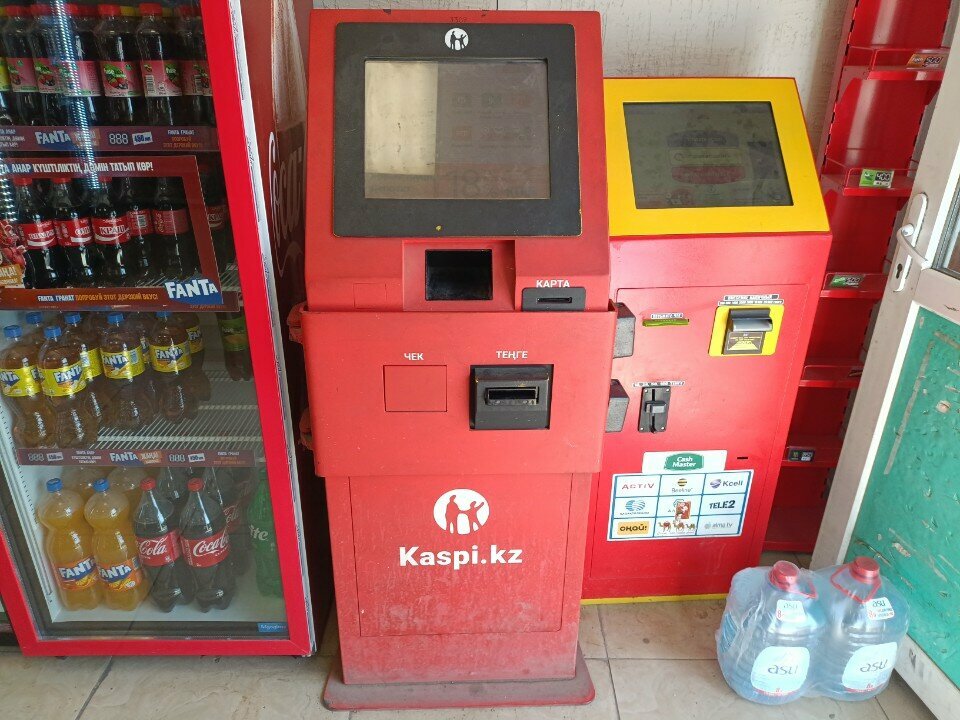 Payment terminal Kaspi.kz, Astana, photo