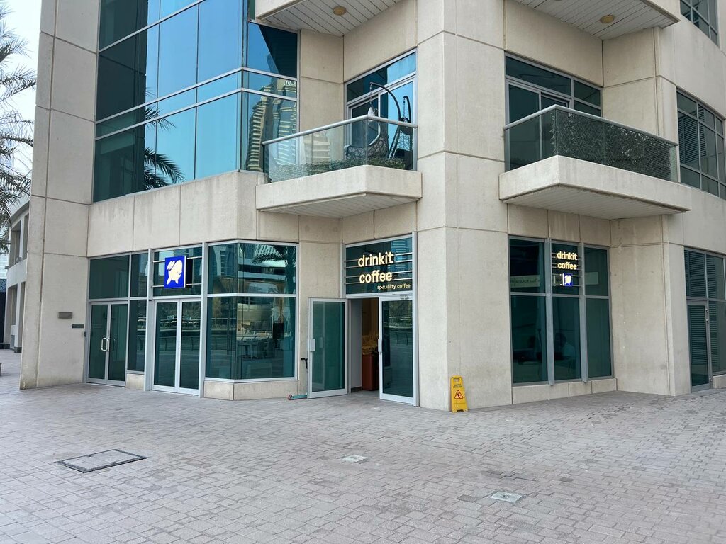 Coffee shop Drinkit, Dubai, photo