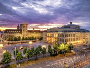 Гостиница Leipzig Marriott Hotel