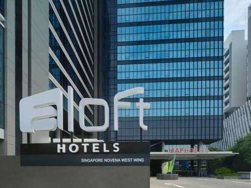 Внешний вид отеля Aloft Singapore Novena в Сингапуре, фото 5