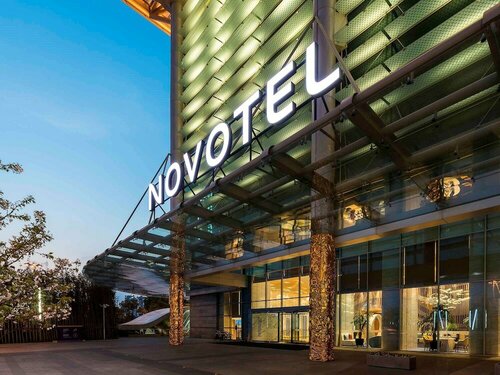 Внешний вид отеля Novotel Suzhou Sip в Сучжоу, фото 1