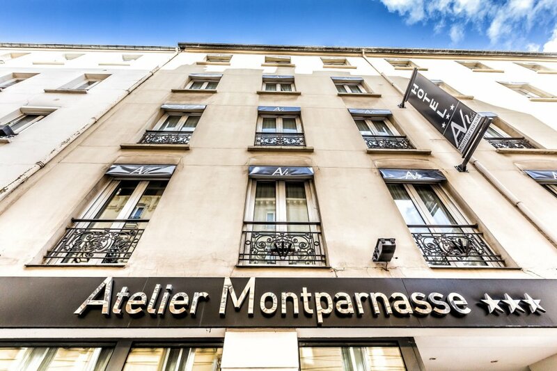 Гостиница Atelier Montparnasse Hotel в Париже