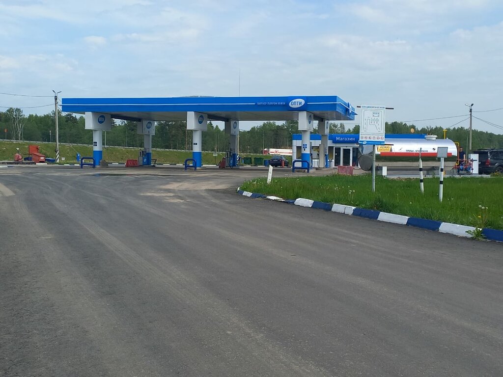 Gas station Opti, Tver Oblast, photo