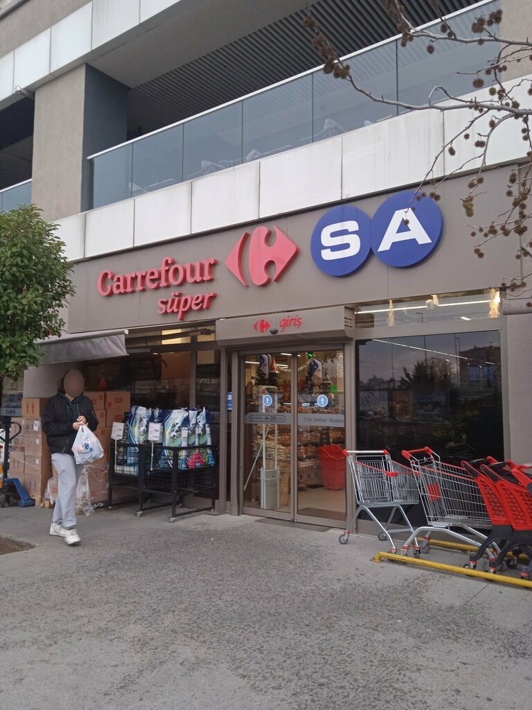 Süpermarket CarrefourSA, İstanbul, foto