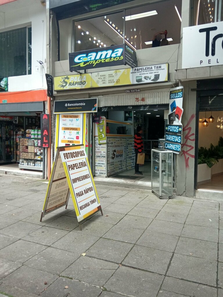 Copy center Impresiones T&m, Bogota, photo