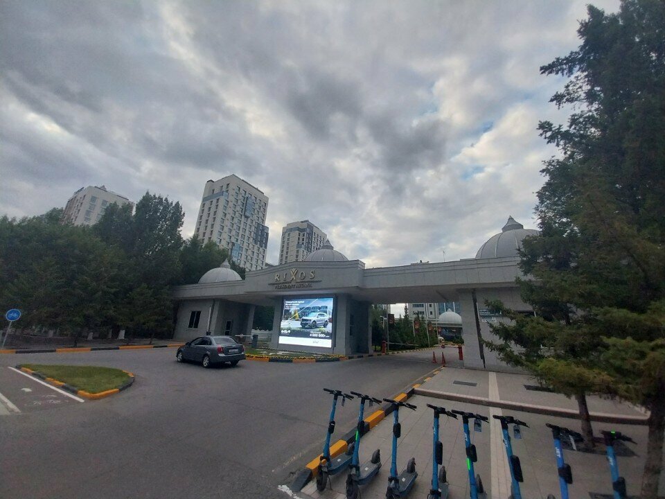 Pass office, security post Rixos, Astana, photo