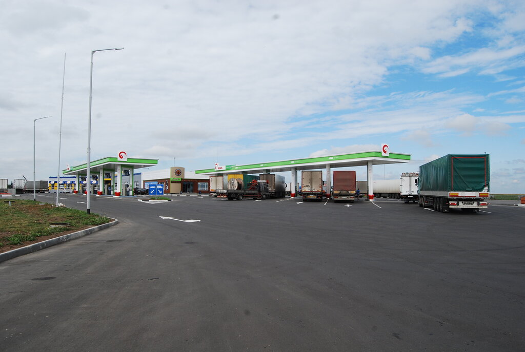 Gas station Irbis, Chuvash Republic, photo