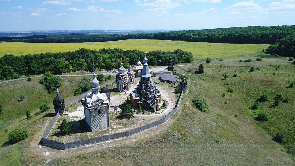 دير، مسكن الرهبان، كنيسة Abode City of Savior New Jerusalem ، مقاطعة بيلغورود، صورة