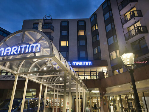 Внешний вид отеля Maritim Hotel & Internationales Congress Center Dresden в Дрездене, фото 2