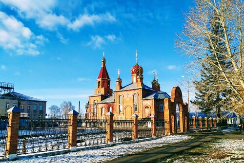 Orthodox church Church Preobrazheniya Gospodnya v Tyazhinskom, Kemerovo Oblast, photo
