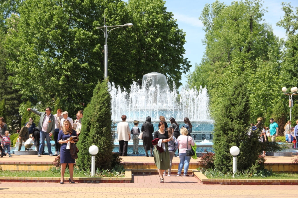 Park Gorodskoj park kul'tury i otdyha municipal'nogo obrazovaniya gorod Majkop, Maykop, photo