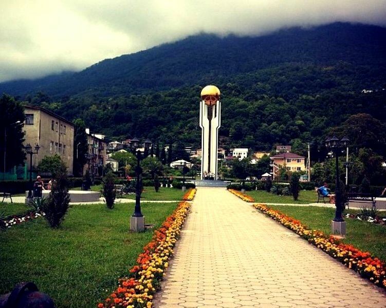 Парк гагры абхазия
