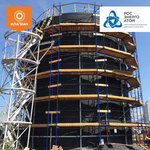 Flagman (Zvyozdny Boulevard, 21с1), insulation works