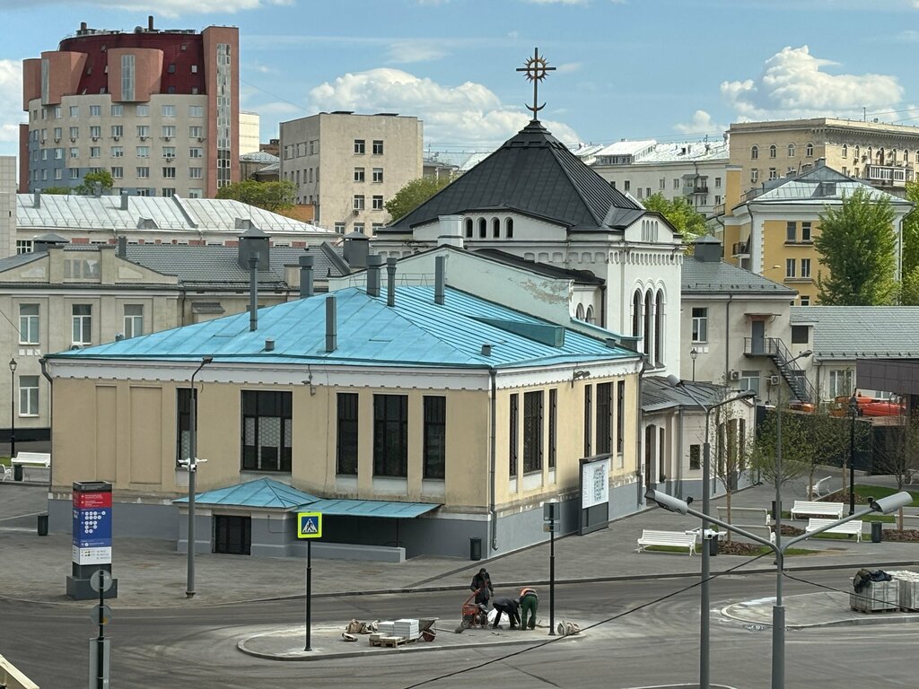 Orthodox church Church of Cosmas and Damian of Assis at Soldatenkovskaya Hospital, Moscow, photo