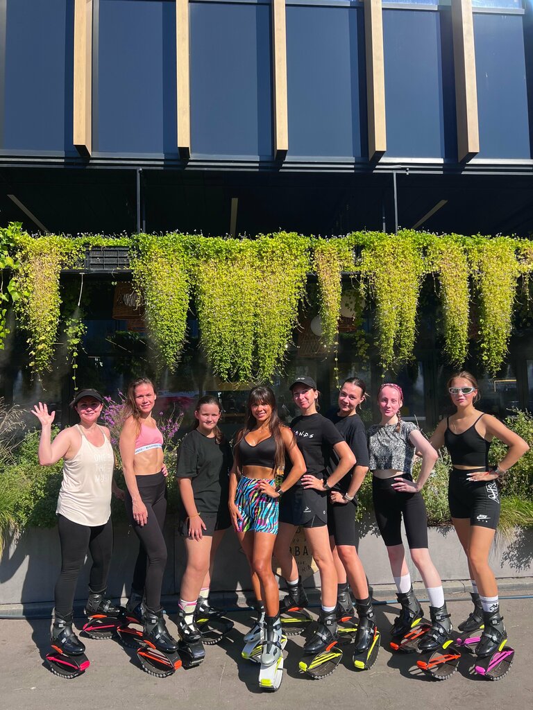 Fitness club Kangoo jumps, Moscow, photo