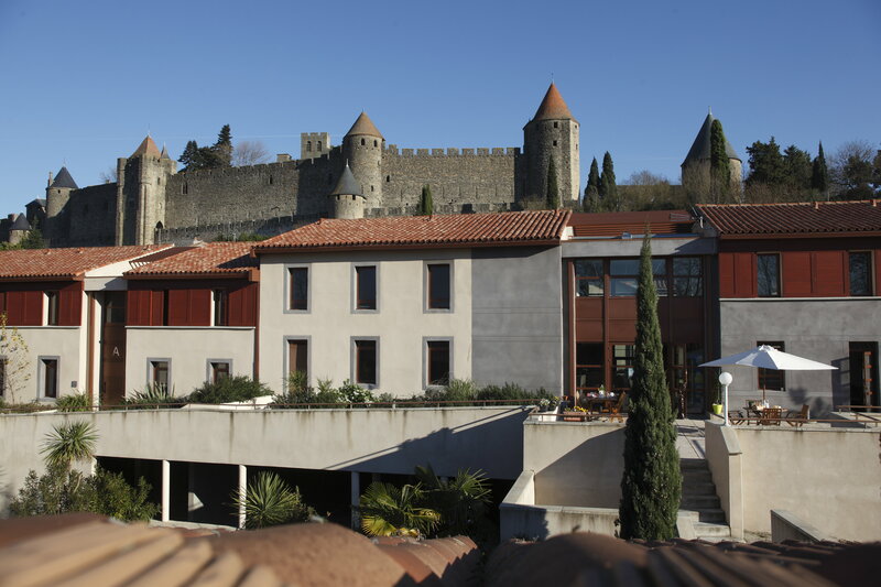Гостиница Adonis Carcassonne Résidence la Barbacane