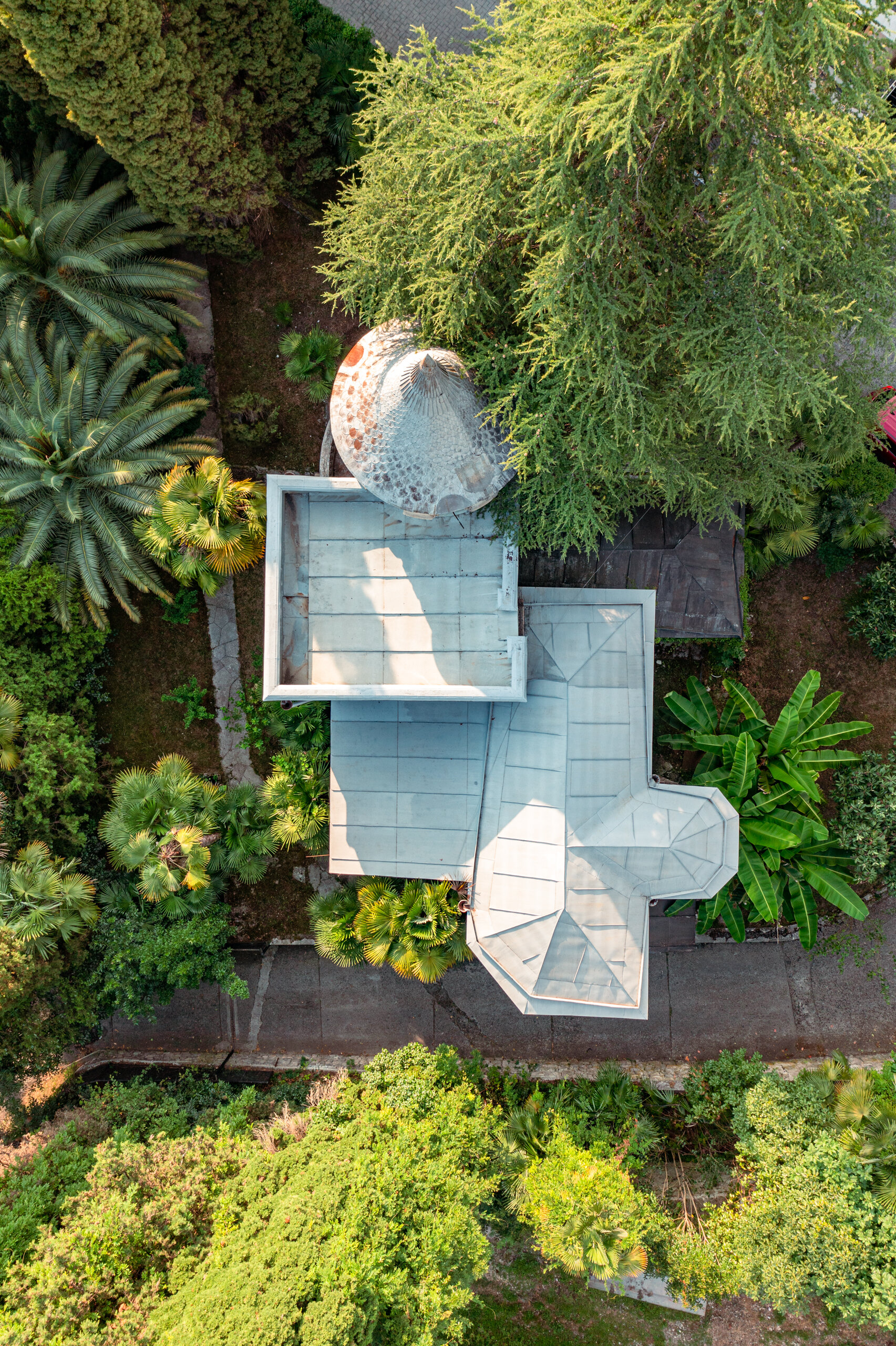 Фото Замок 1910г в Старых Гаграх