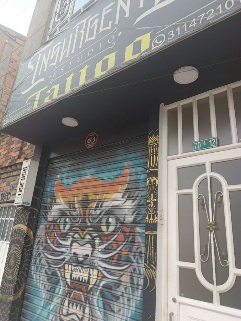 Tattoo studio Insurgentes estudios, Bogota, photo