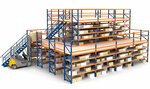 Mezonin (Radiatorny pereulok, 4), shelving