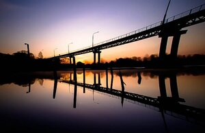 Борисовский пешеходный мост (река Березина), достопримечательность в Борисове