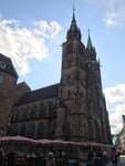 Церковь святого Лаврентия (земля Бавария, Нюрнберг, Lorenzer Platz, 1), протестантская церковь в Свободном государстве Бавария