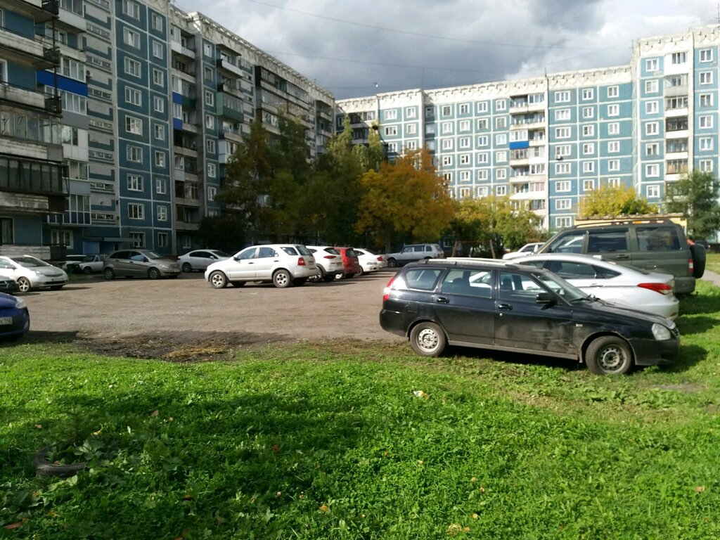 Parking lot Car park, Novokuznetsk, photo
