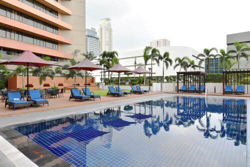 Внешний вид отеля Dusit Thani Manila в Макати, фото 5