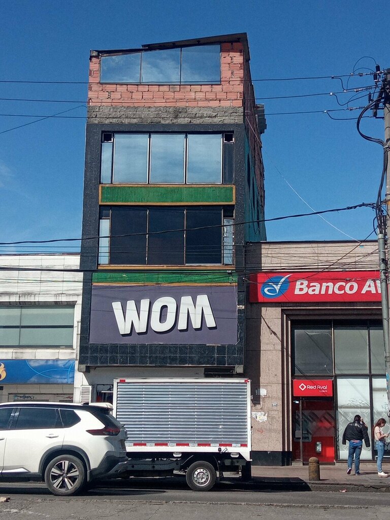 Telecommunication company Wom, Bogota, photo