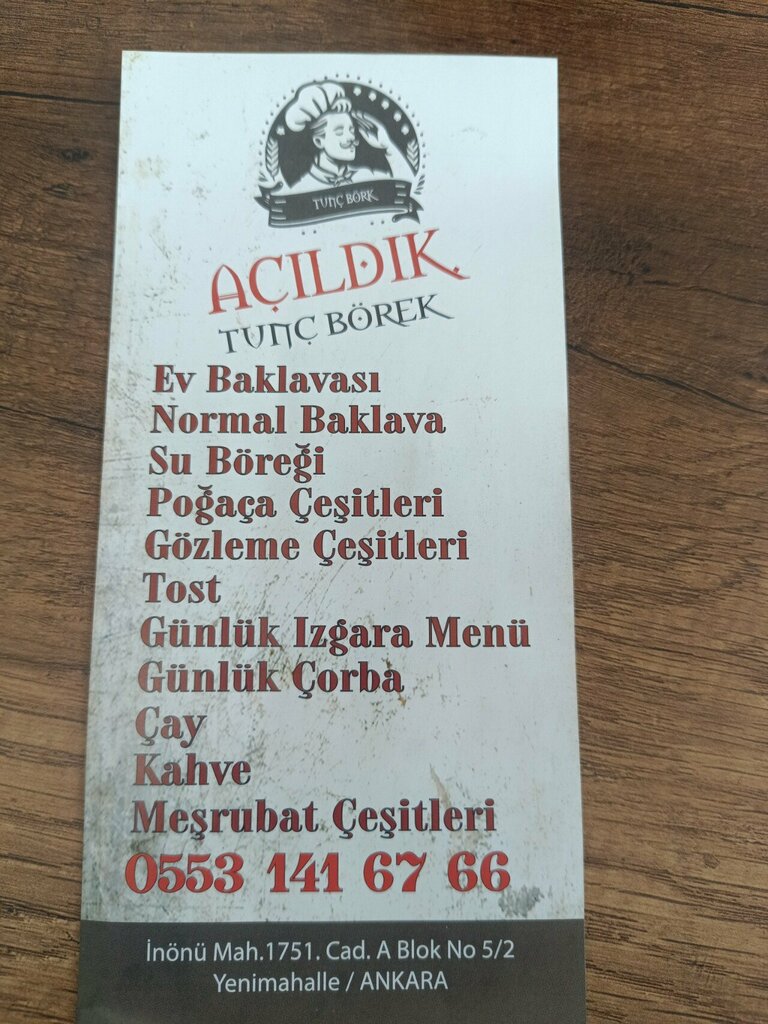 Restaurant Tunc Pastry, Ankara, photo