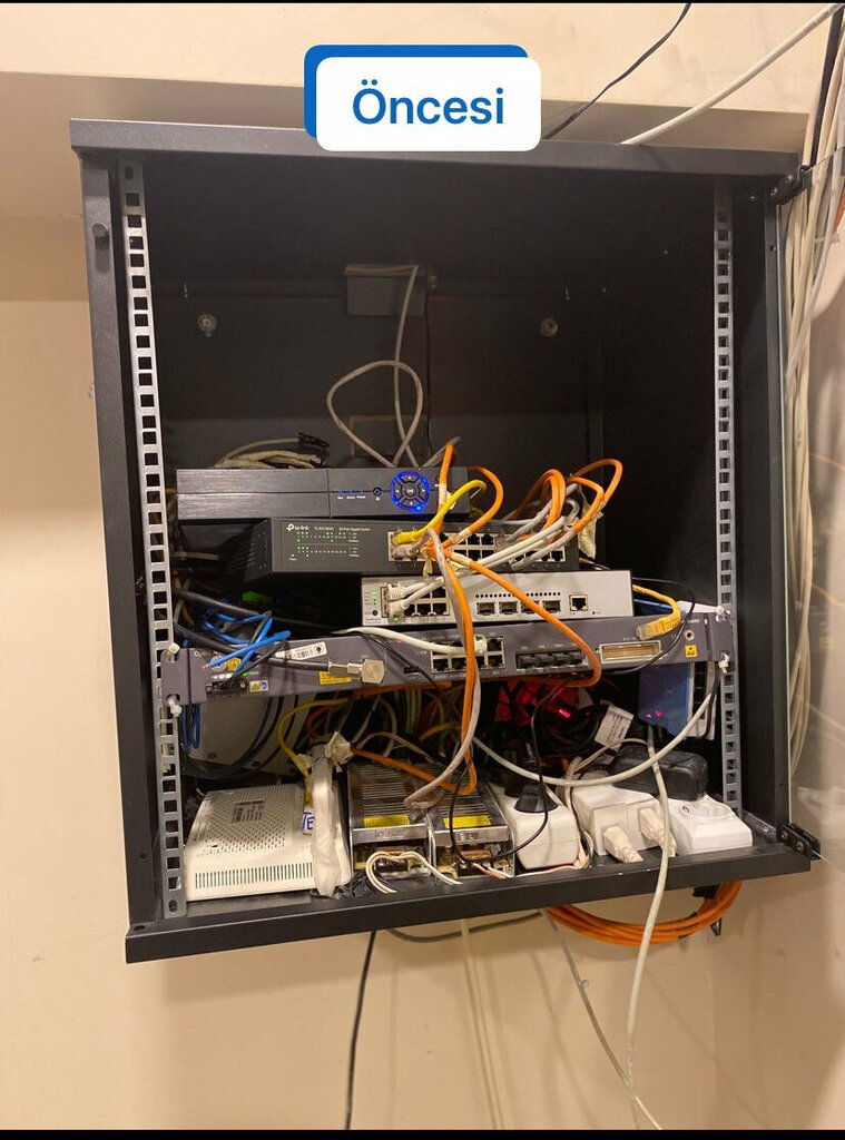 Installation of networks Neksa Teknoloji, Istanbul, photo