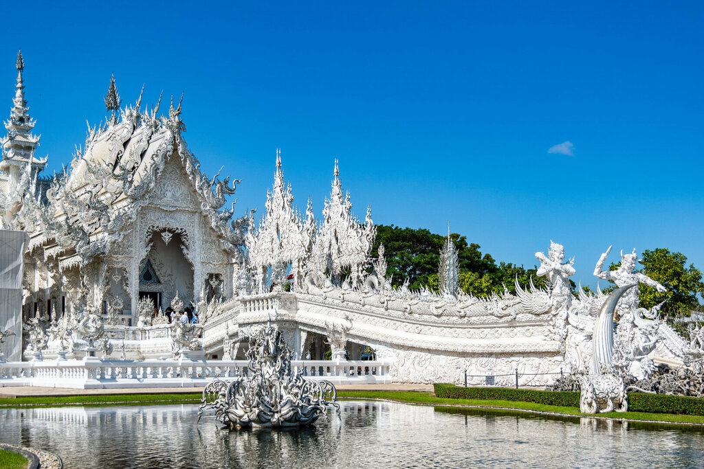 Pagoda Белый храм Ронг Кхун, Earth, photo