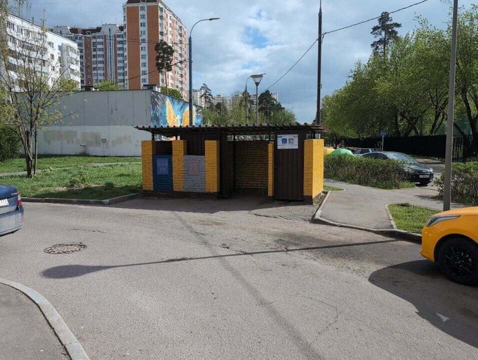 Waste sorting Контейнер для вторсырья, Moscow, photo