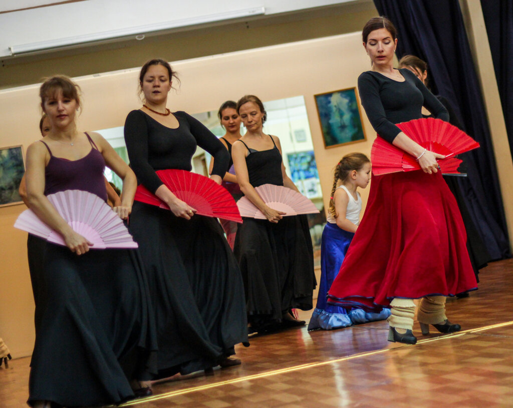 مدرسة لتعليم الرقص Flamenco dance studio ، موسكو، صورة