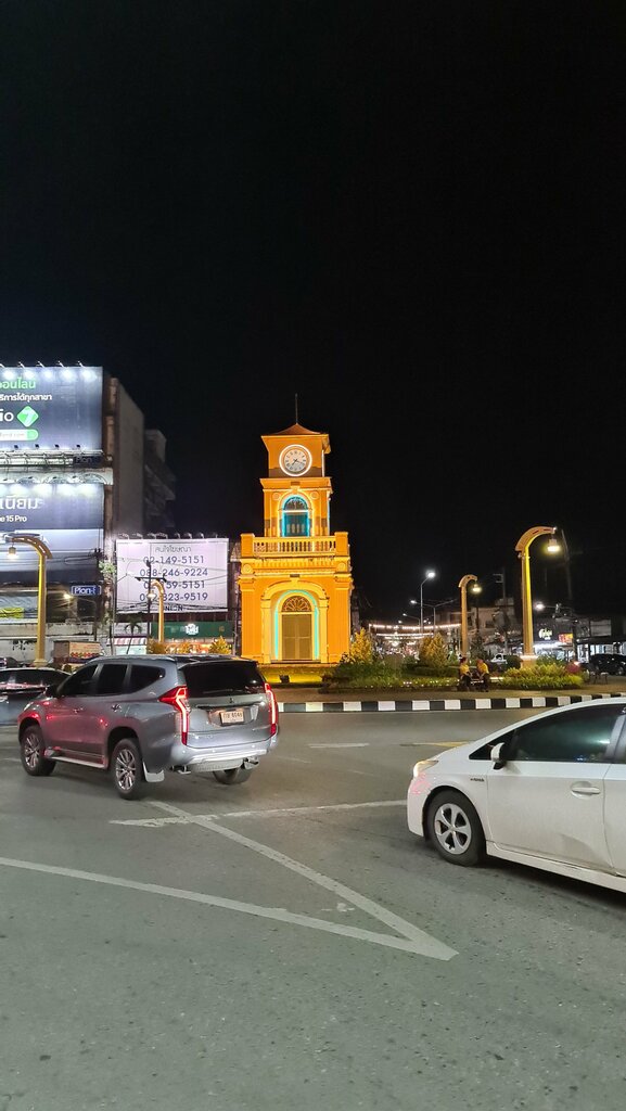 Landmark, attraction Surin Circle Clock Tower, Phuket, photo