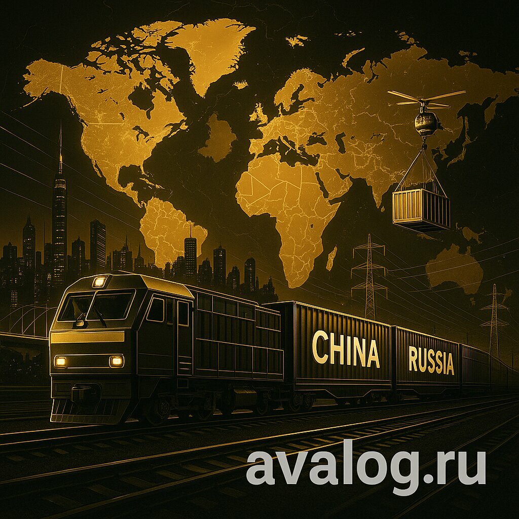 Container shipping Avalog, Moscow, photo