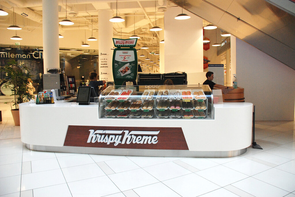 Кофехана Krispy Kreme, Мәскеу, фото