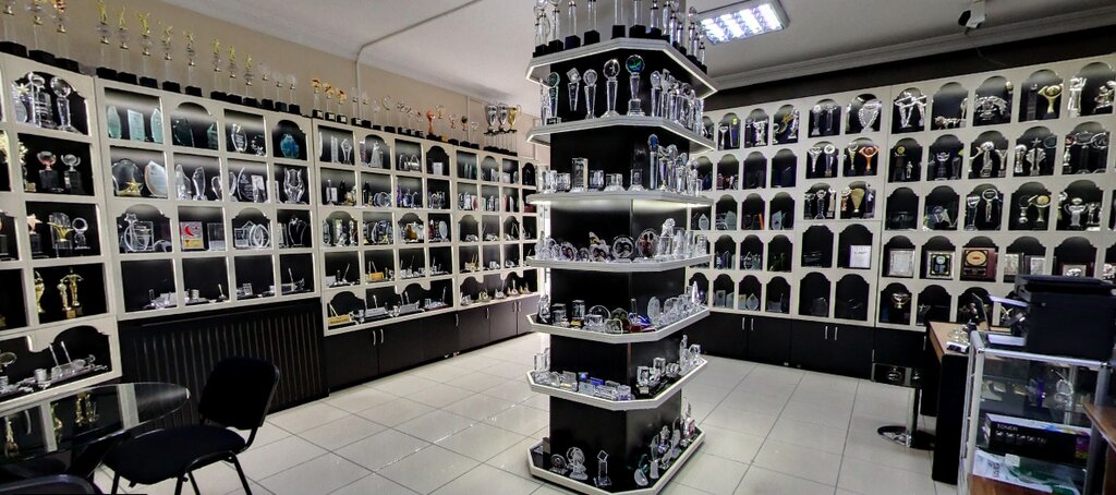 Manufacture and wholesale of souvenirs Awards maker İkba Kristal, Moscow, photo