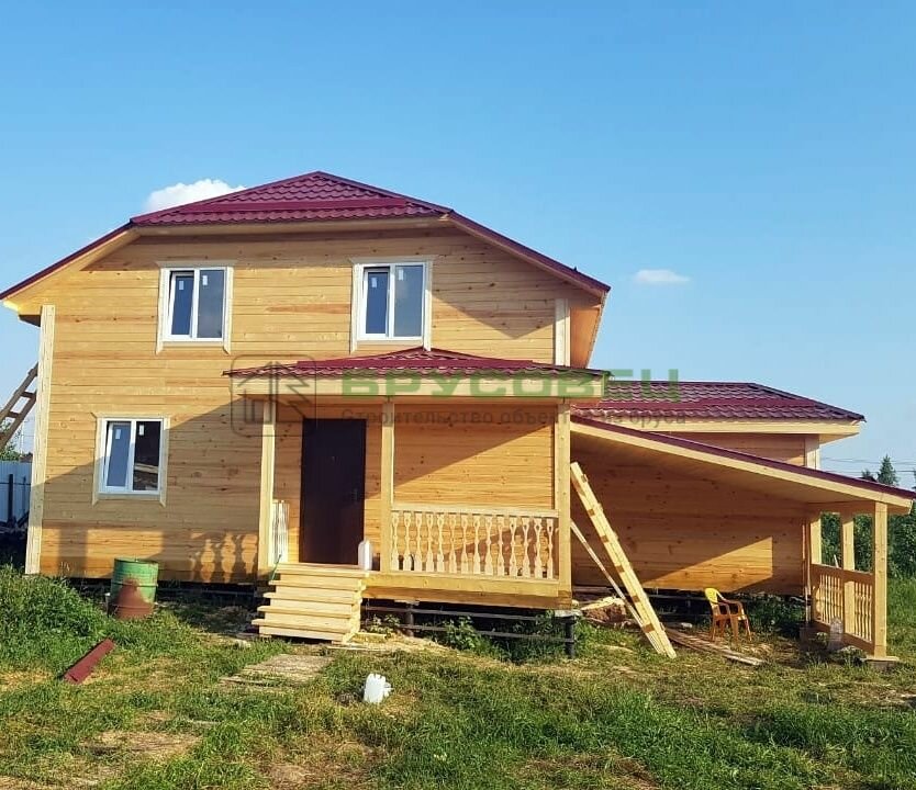 Брусовец проекты домов из бруса под ключ