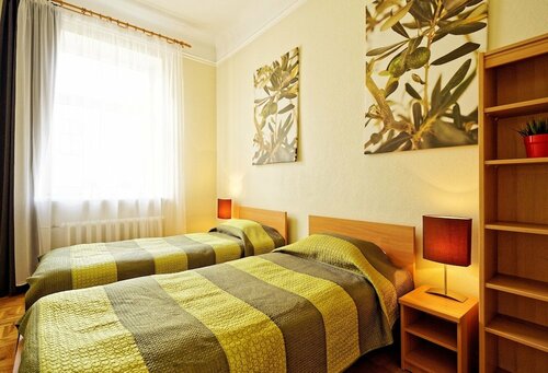 Внешний вид отеля RigaApartment Gertruda — комплекс апартаментов и ресторан в Риге, фото 5