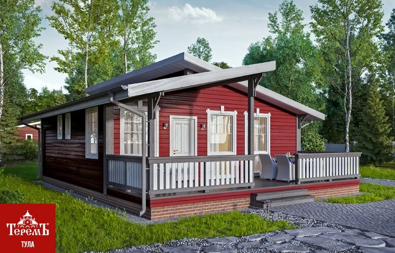 Проект дома охотник от терема