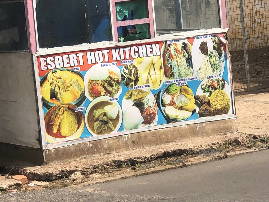 Fast food Esbert Hot Kitchen, Accra, photo