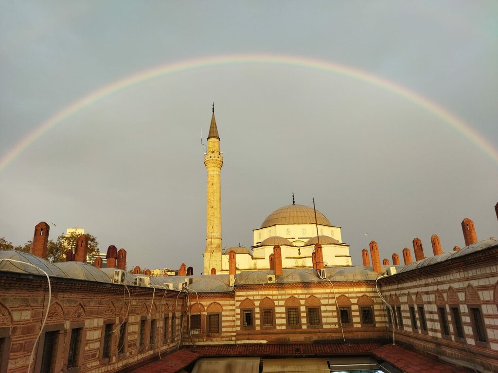Landmark, attraction Kızlaragası Inn, Izmir, photo