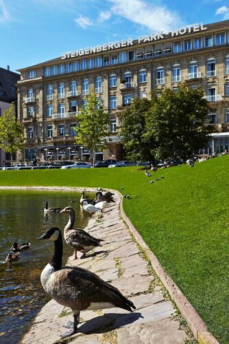 Внешний вид отеля Steigenberger Icon Parkhotel Düsseldorf в Дюссельдорфе, фото 1