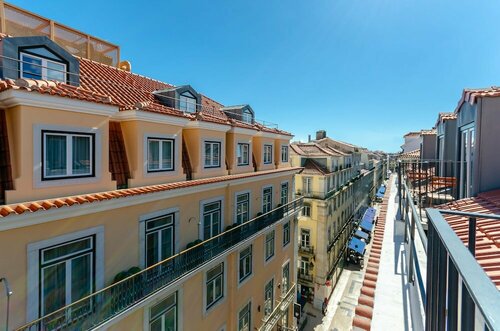 Внешний вид отеля Hotel Santa Justa Lisboa в Лиссабоне, фото 2